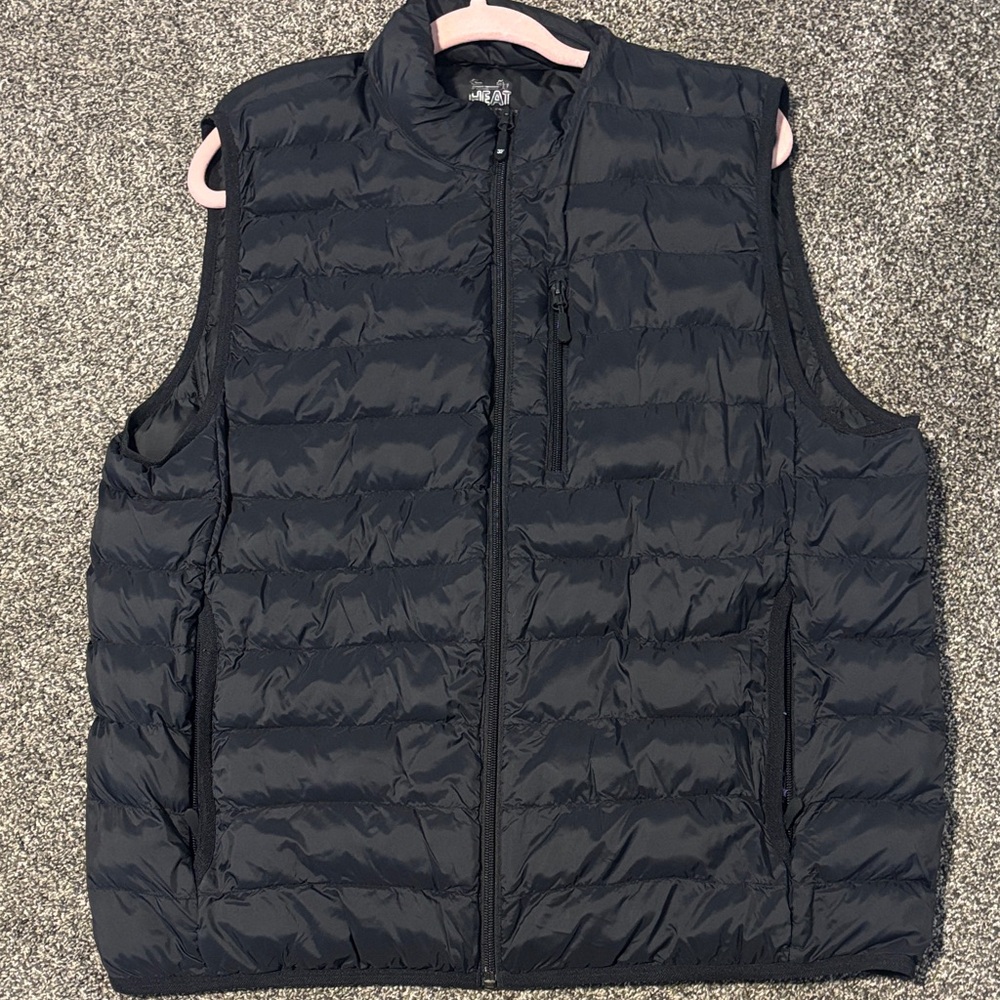32 Degrees Men's Black Quilted Vest